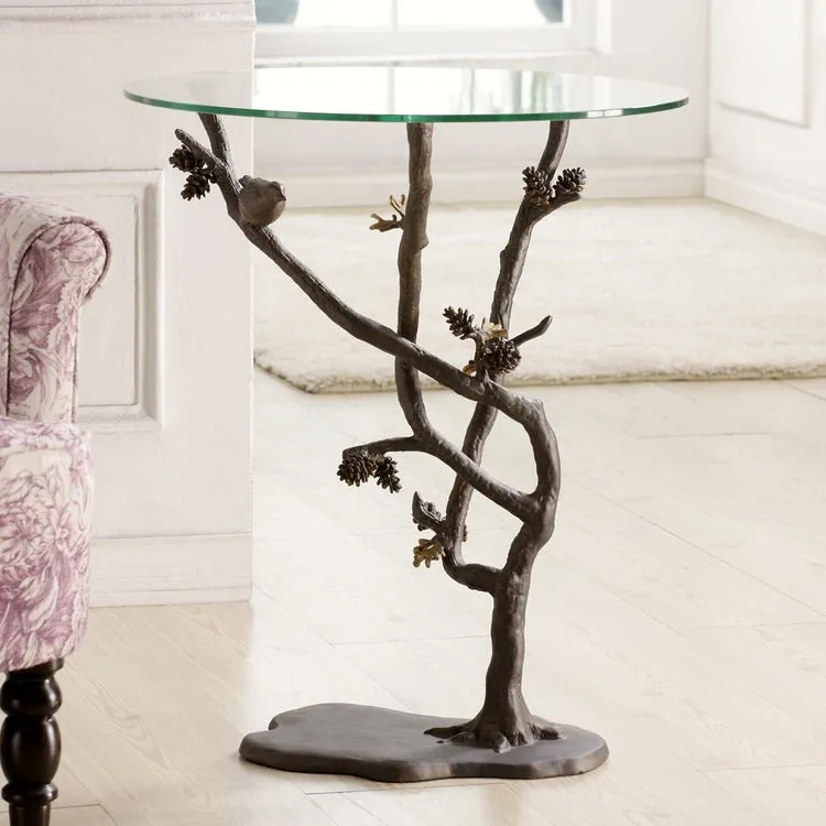 33491 - Bird and Pinecone Table