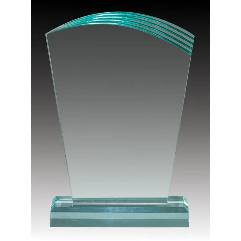 Acrylic Jade Curve Award