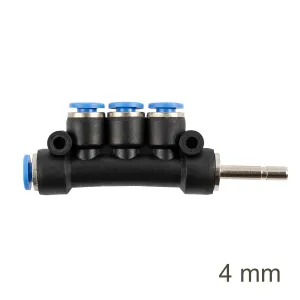 Aircraft Insert Manifold Side 4-Port Pu 4Mm