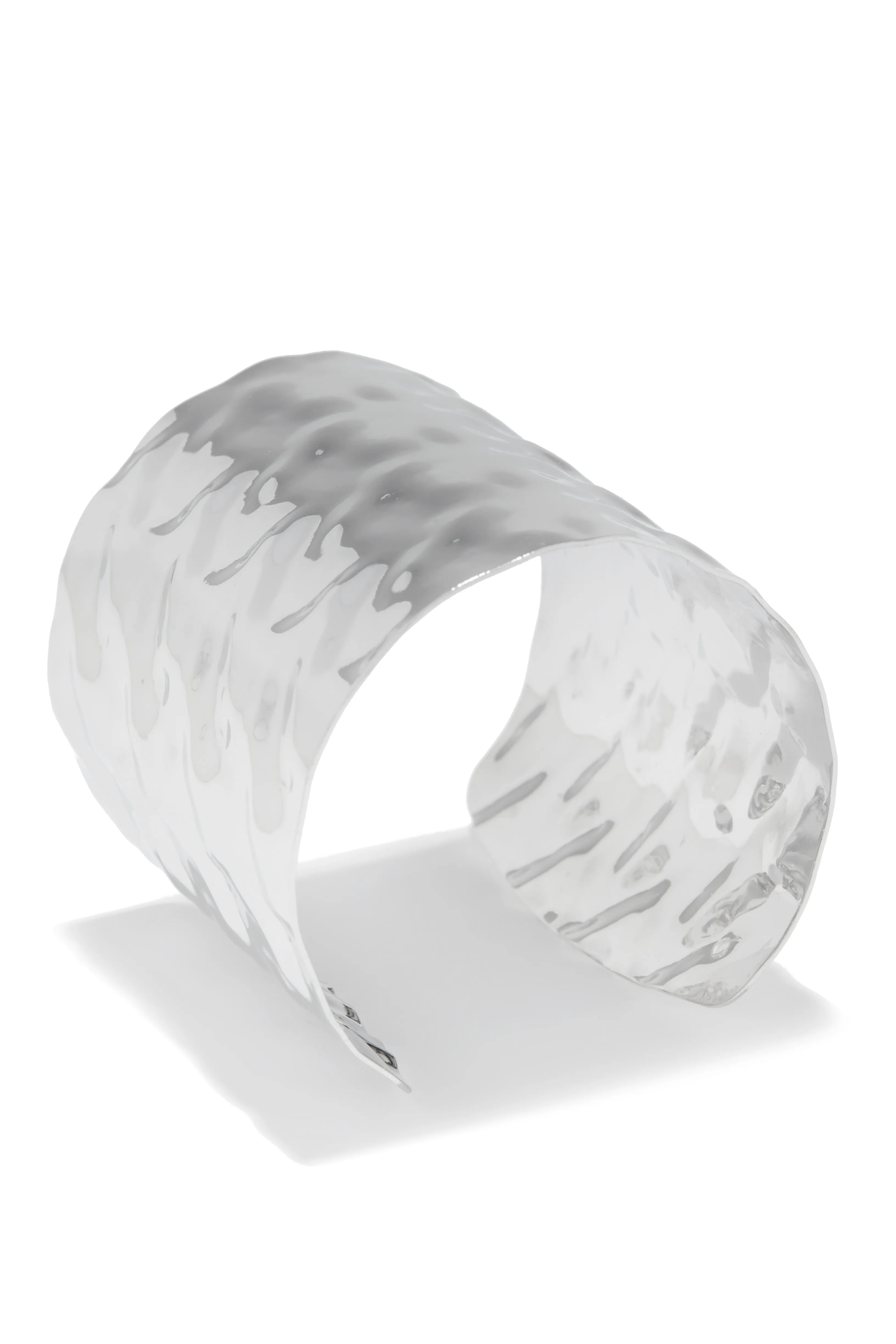 Ayana Statement Bangle - Silver