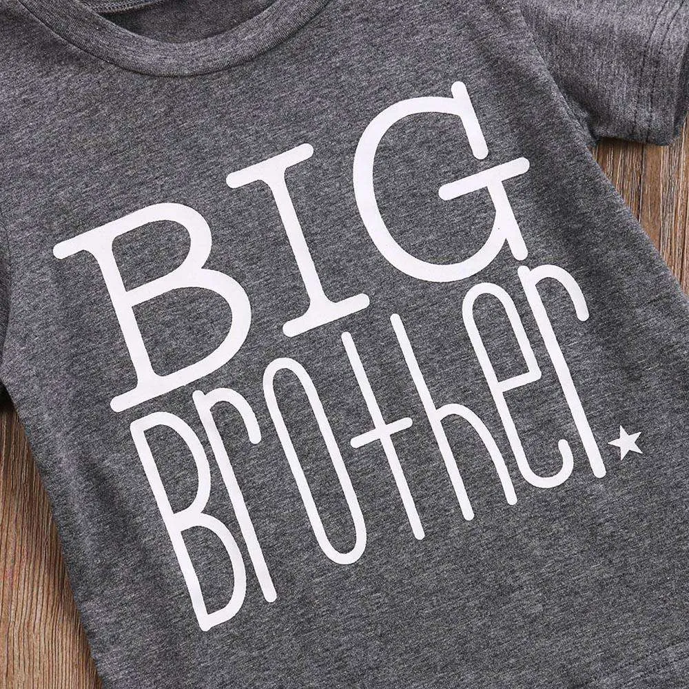 Big Bro/Lil Sis Matching Tees & Rompers (0-13 Years) (MRK X)