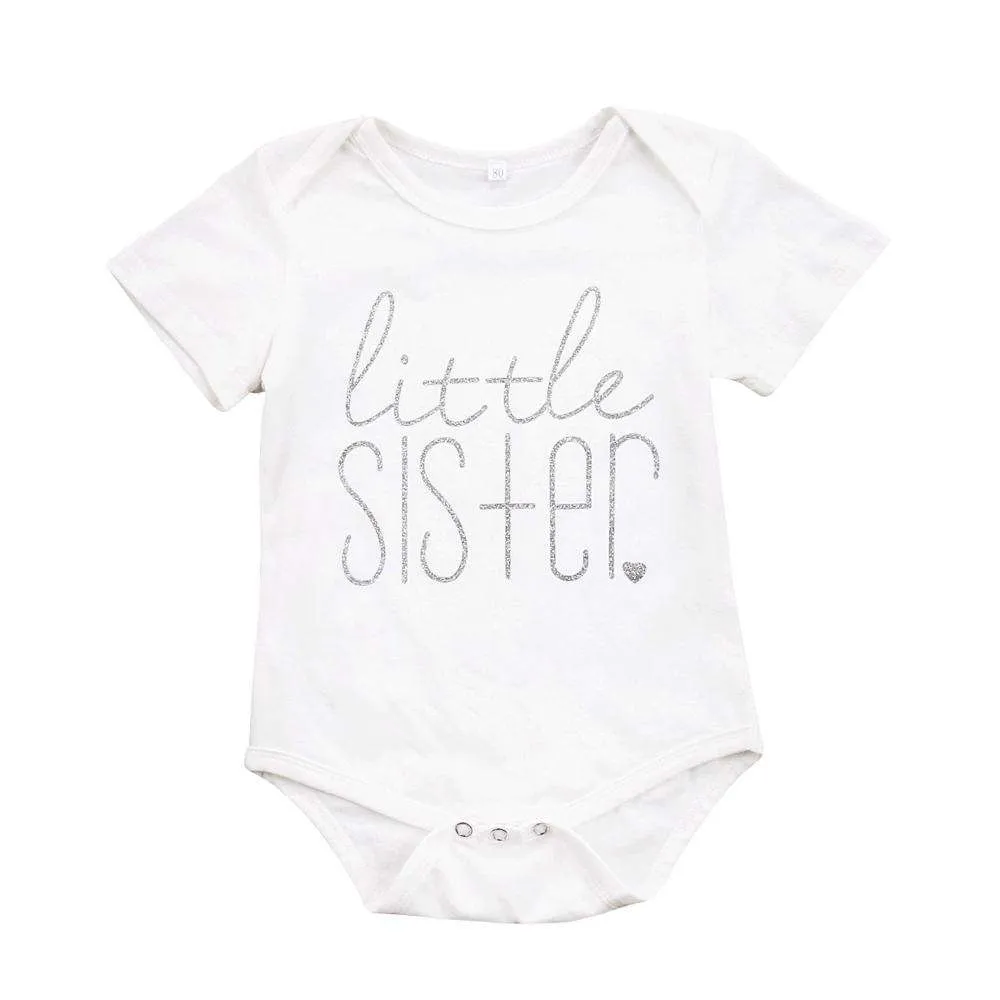 Big Bro/Lil Sis Matching Tees & Rompers (0-13 Years) (MRK X)