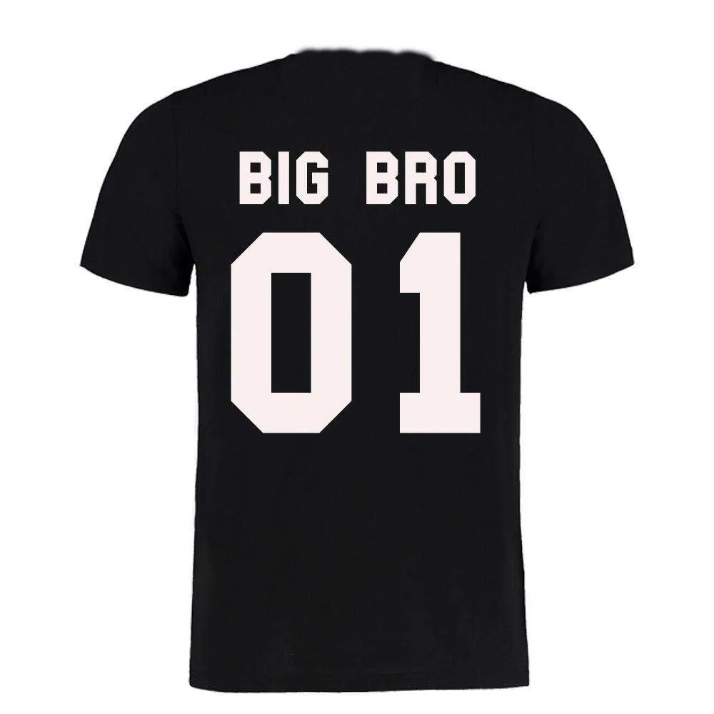 Big Bro/Little Bro Collegiate 01/02 Matching Tees (0-14 Years) (MRK X)