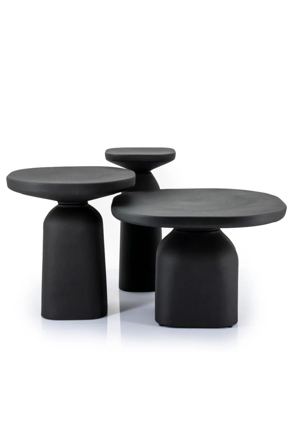 Black Aluminum Side Table | By-Boo Squand