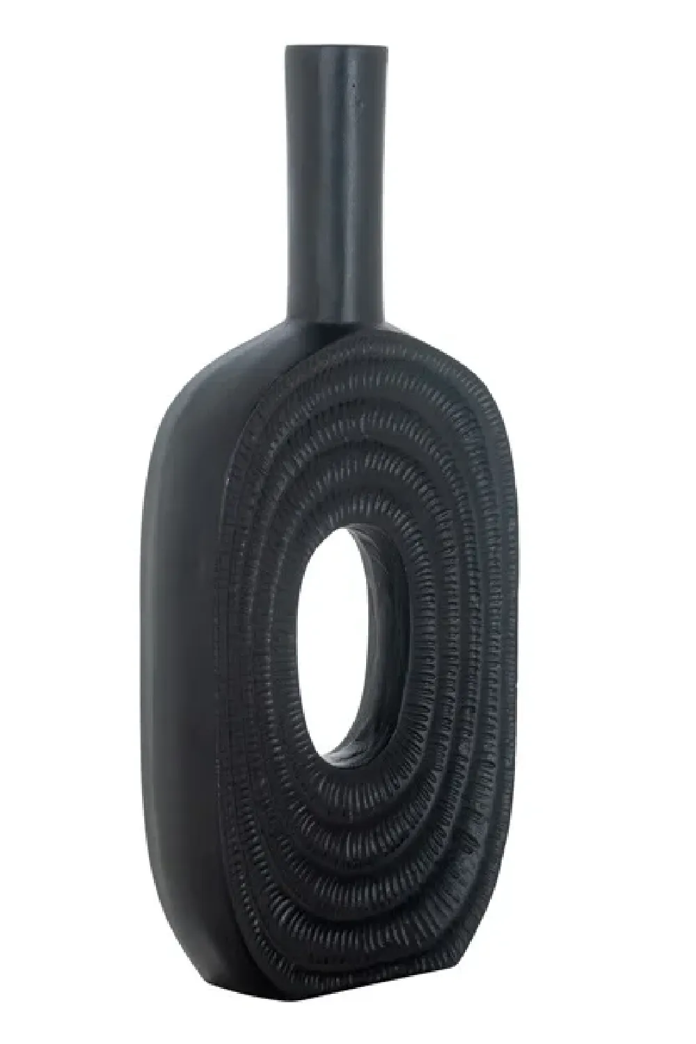 Black Mid-Century Vase L | OROA Emar