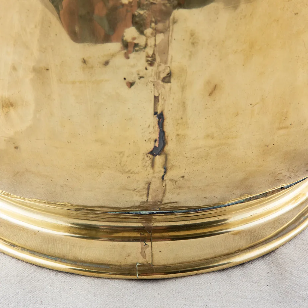 Brass Milk Can With Lid