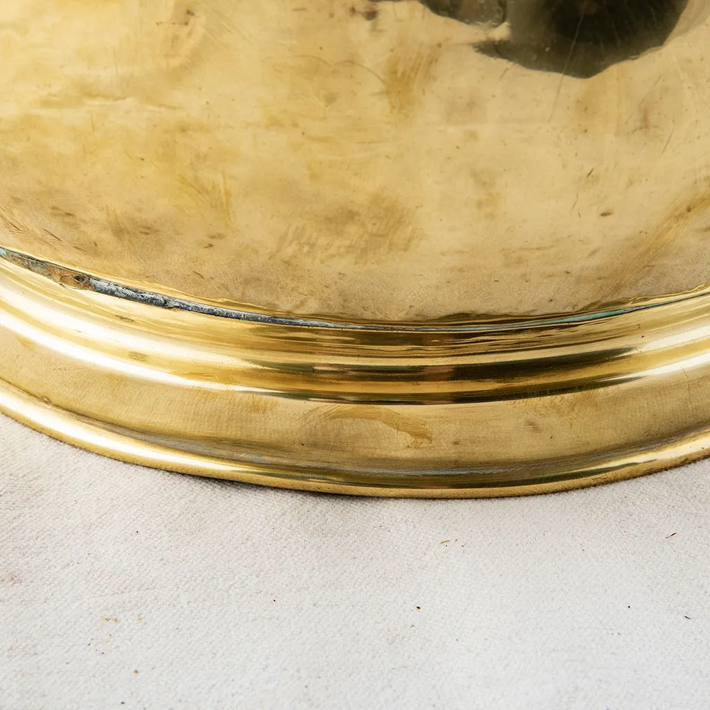 Brass Milk Can With Lid