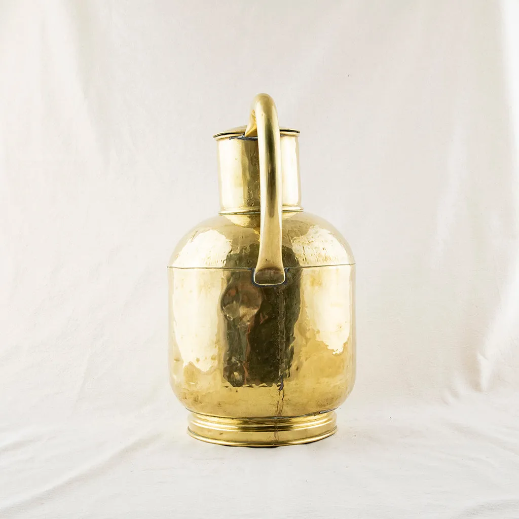 Brass Milk Can With Lid