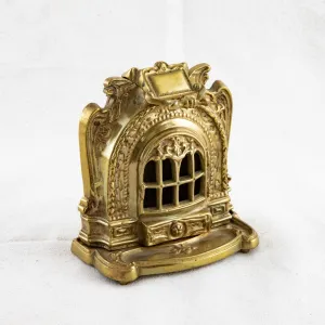 Bronze Stove Inkwell