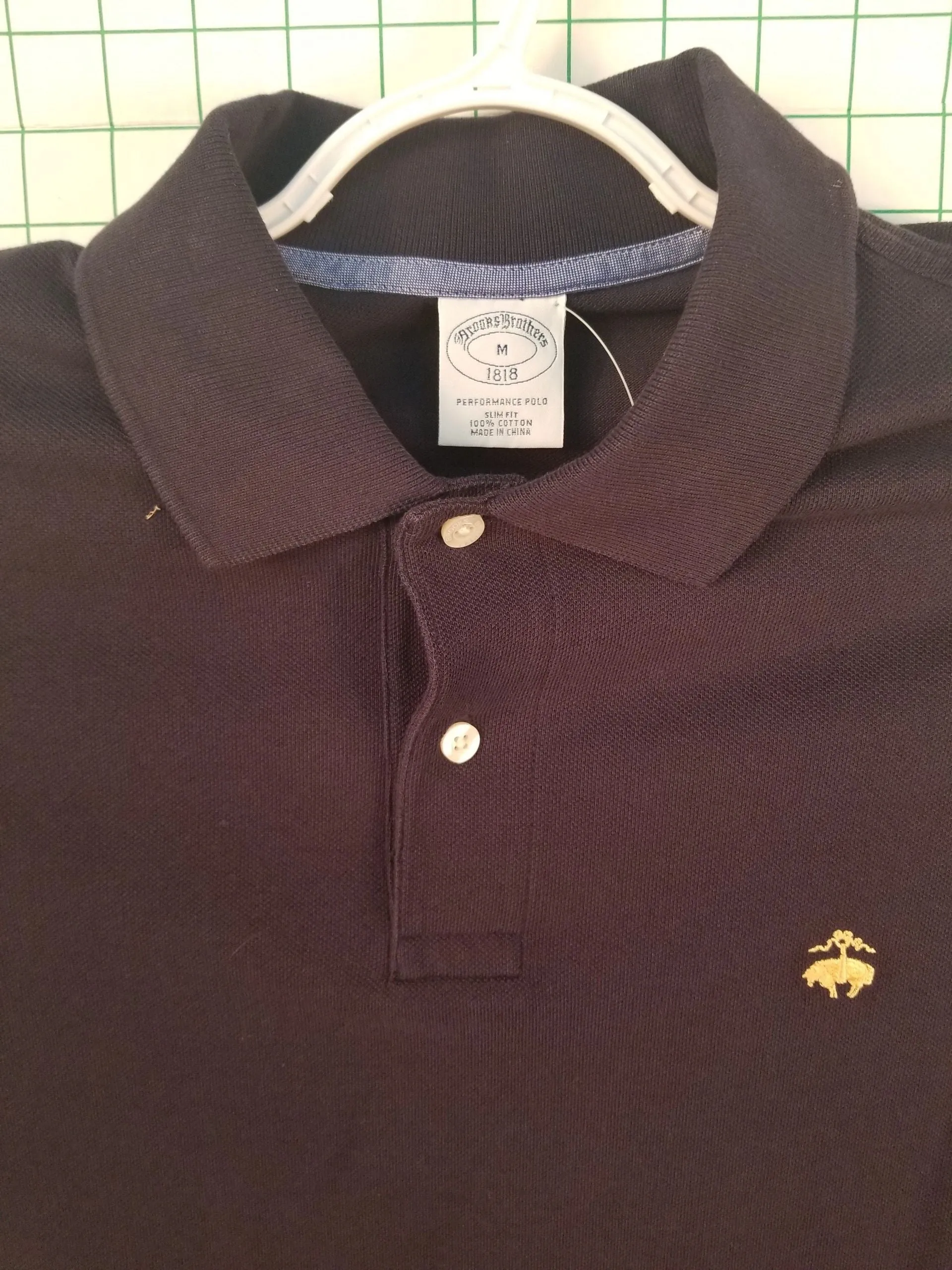 Brooks Brothers Long Sleeve Performance Polo