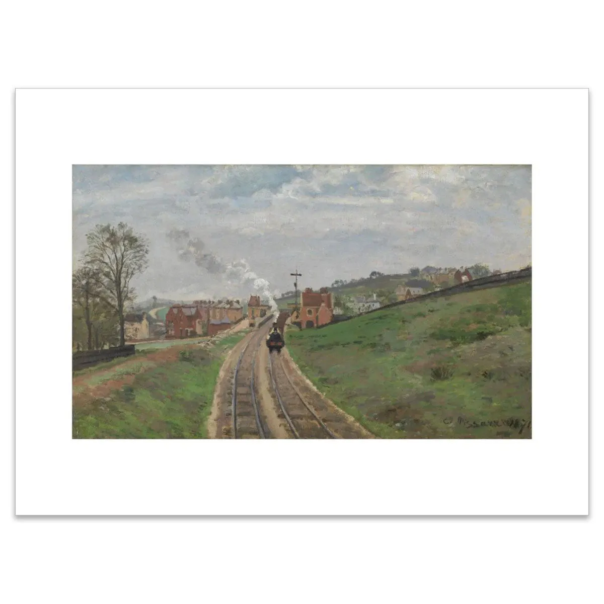 Camille Pissarro, Lordship Lane Station, Dulwich