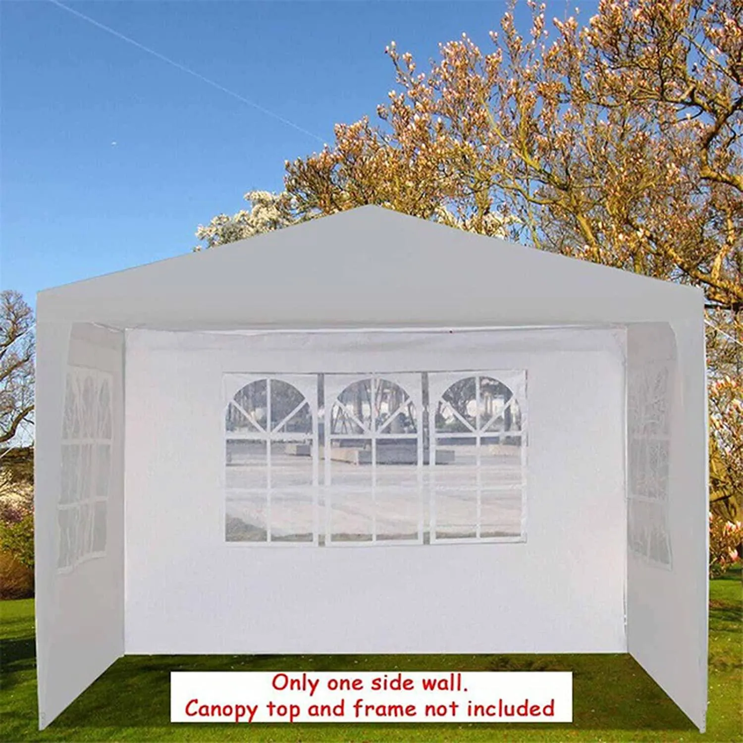 COBIZI Pop Up Canopy Sidewall Instant Canopy Wall 10'X10' with Window