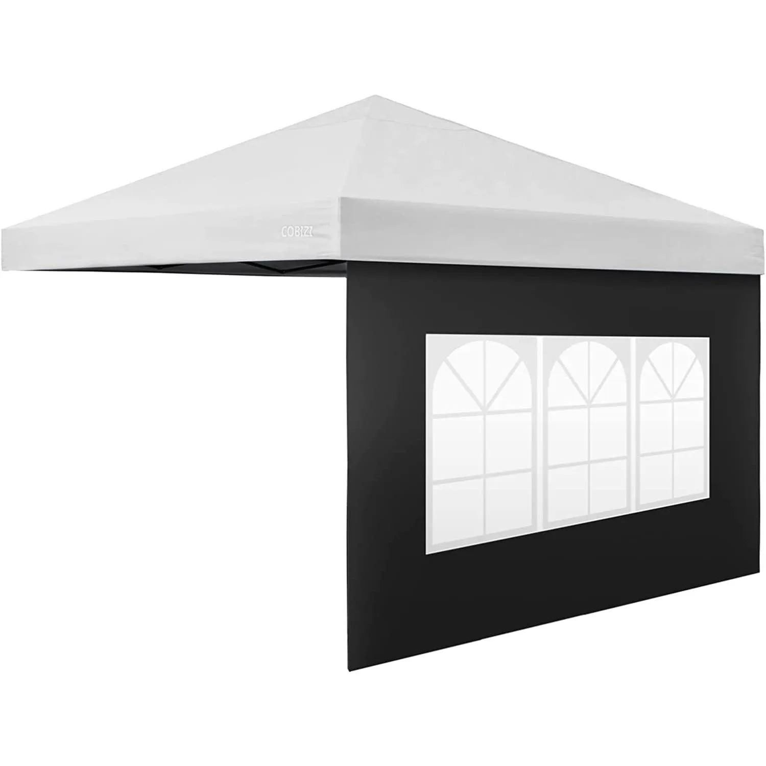 COBIZI Pop Up Canopy Sidewall Instant Canopy Wall 10'X10' with Window