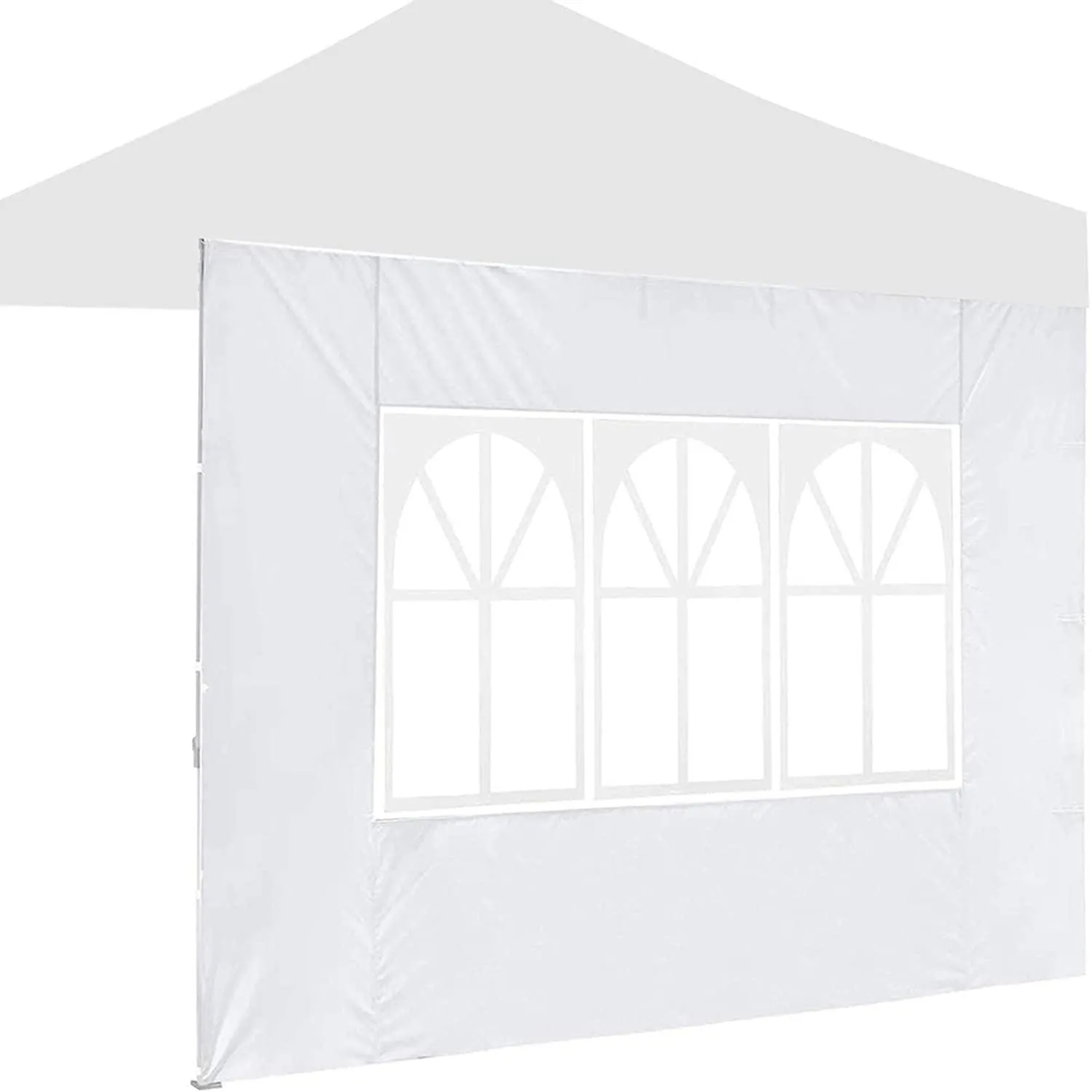 COBIZI Pop Up Canopy Sidewall Instant Canopy Wall 10'X10' with Window