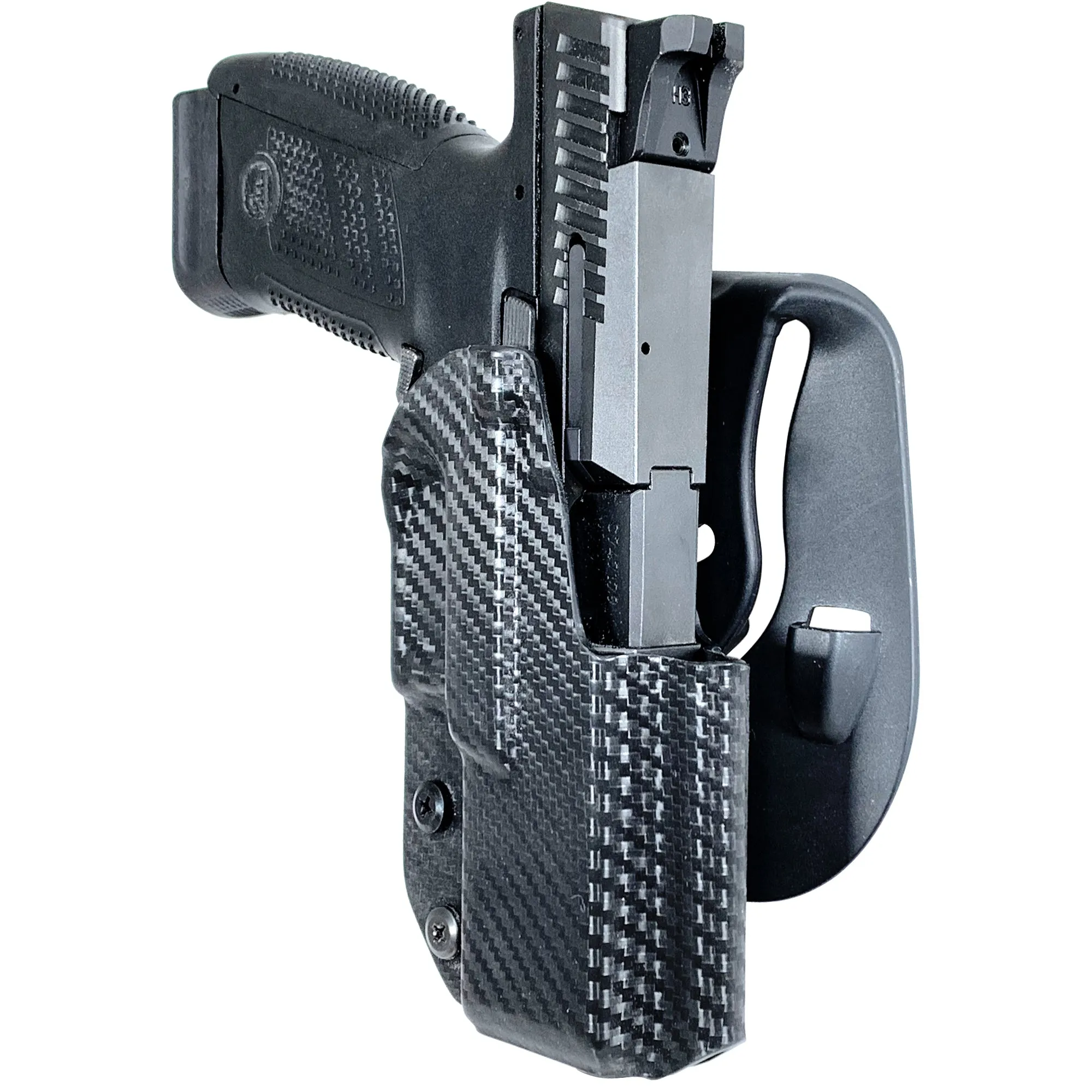 CZ P-10 C OWB Paddle Holster