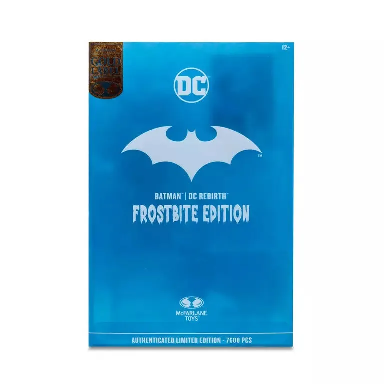 DC Multiverse Batman Rebirth (Frostbite) (Gold Label) 7" Inch Scale Action Figure - McFarlane Toys (Gamestop Exclusive)