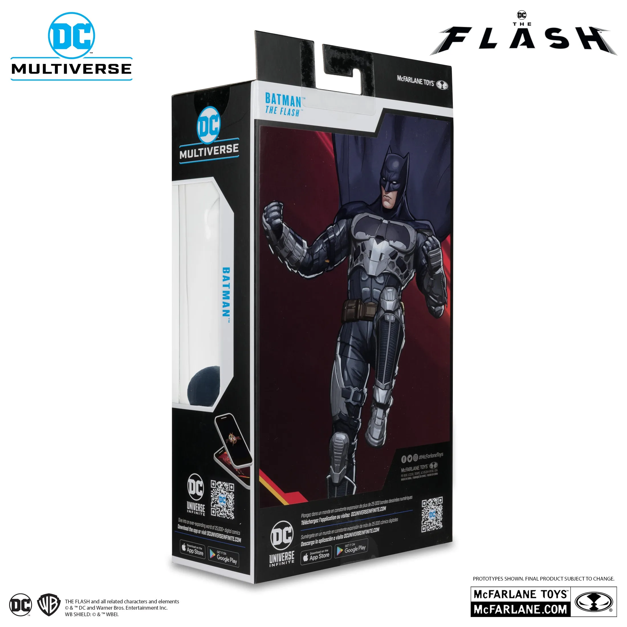 DC Multiverse Batman (The Flash Movie) (Platinum Edition) 7" Inch Scale Action Figure - McFarlane Toys