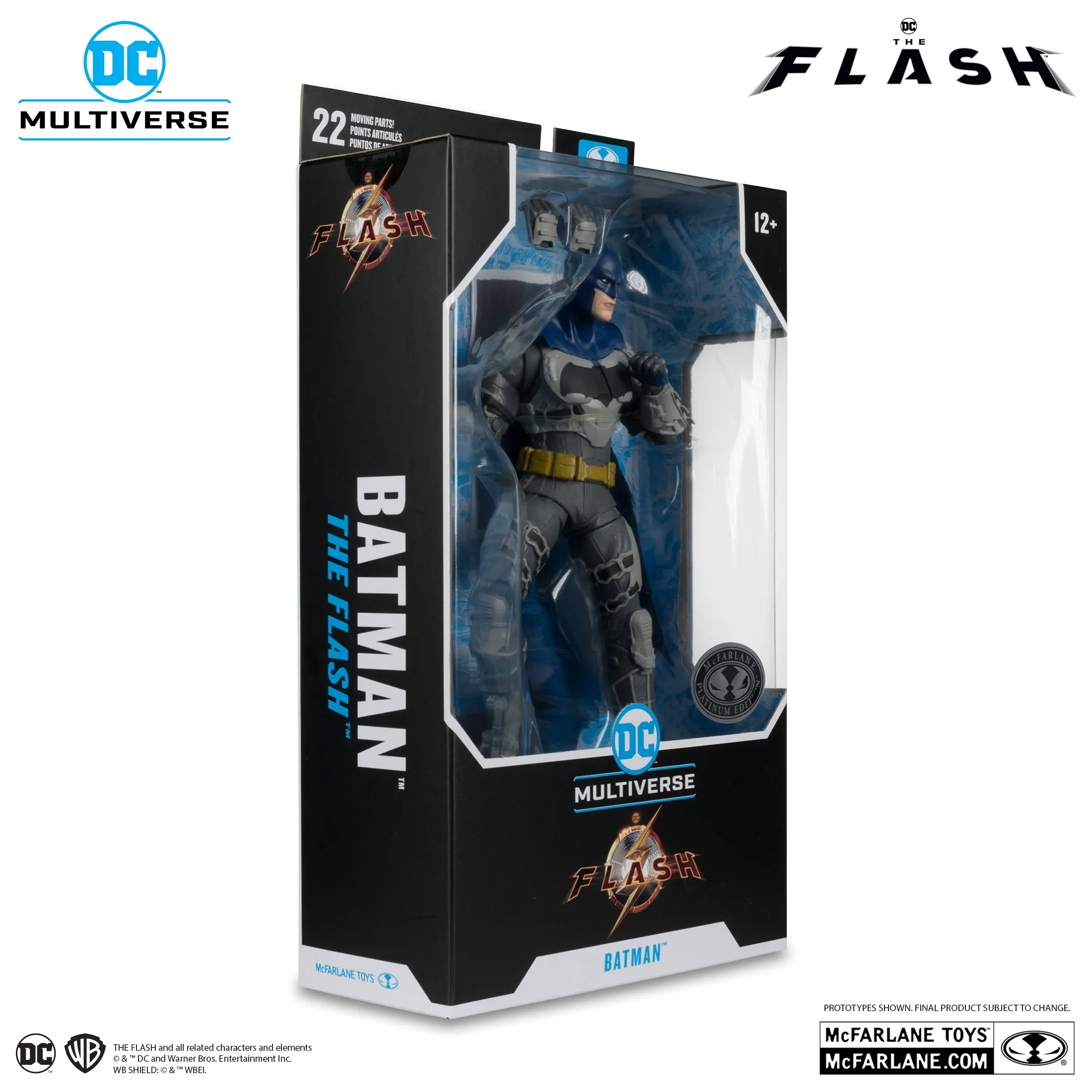 DC Multiverse Batman (The Flash Movie) (Platinum Edition) 7" Inch Scale Action Figure - McFarlane Toys