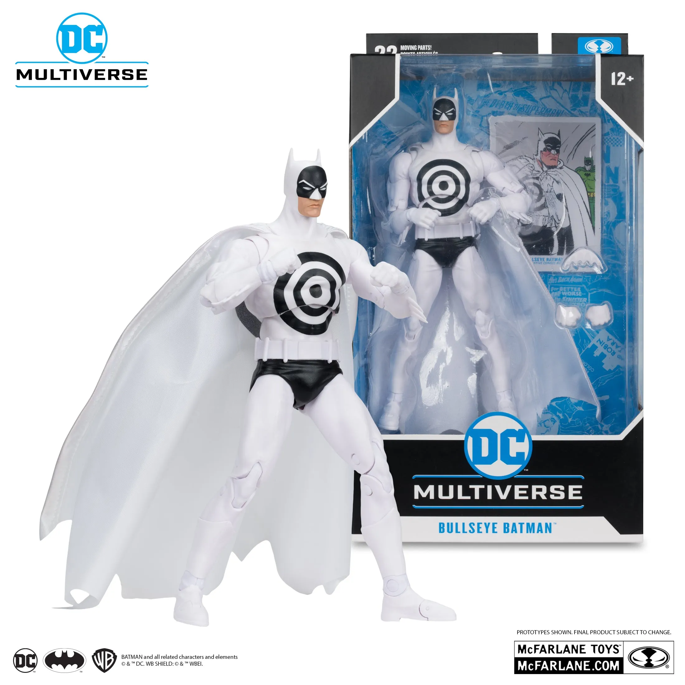 DC Multiverse Bullseye Batman (Detective Comics #241) Platinum Edition 7" Inch Scale Action Figure - McFarlane Toys