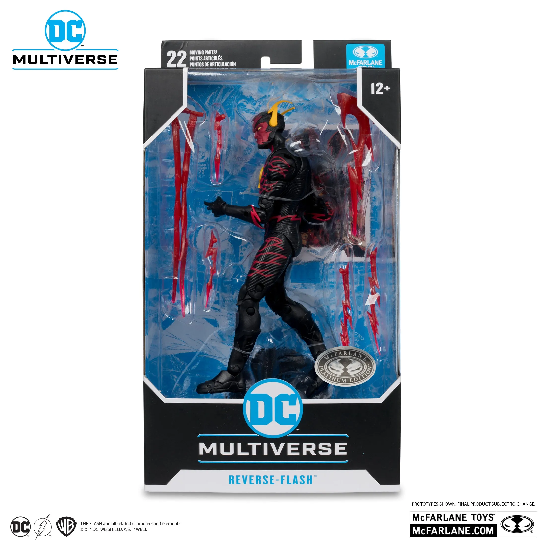 DC Multiverse Reverse Flash (New 52) (Platinum) 7" Inch Scale Action Figure - McFarlane Toys