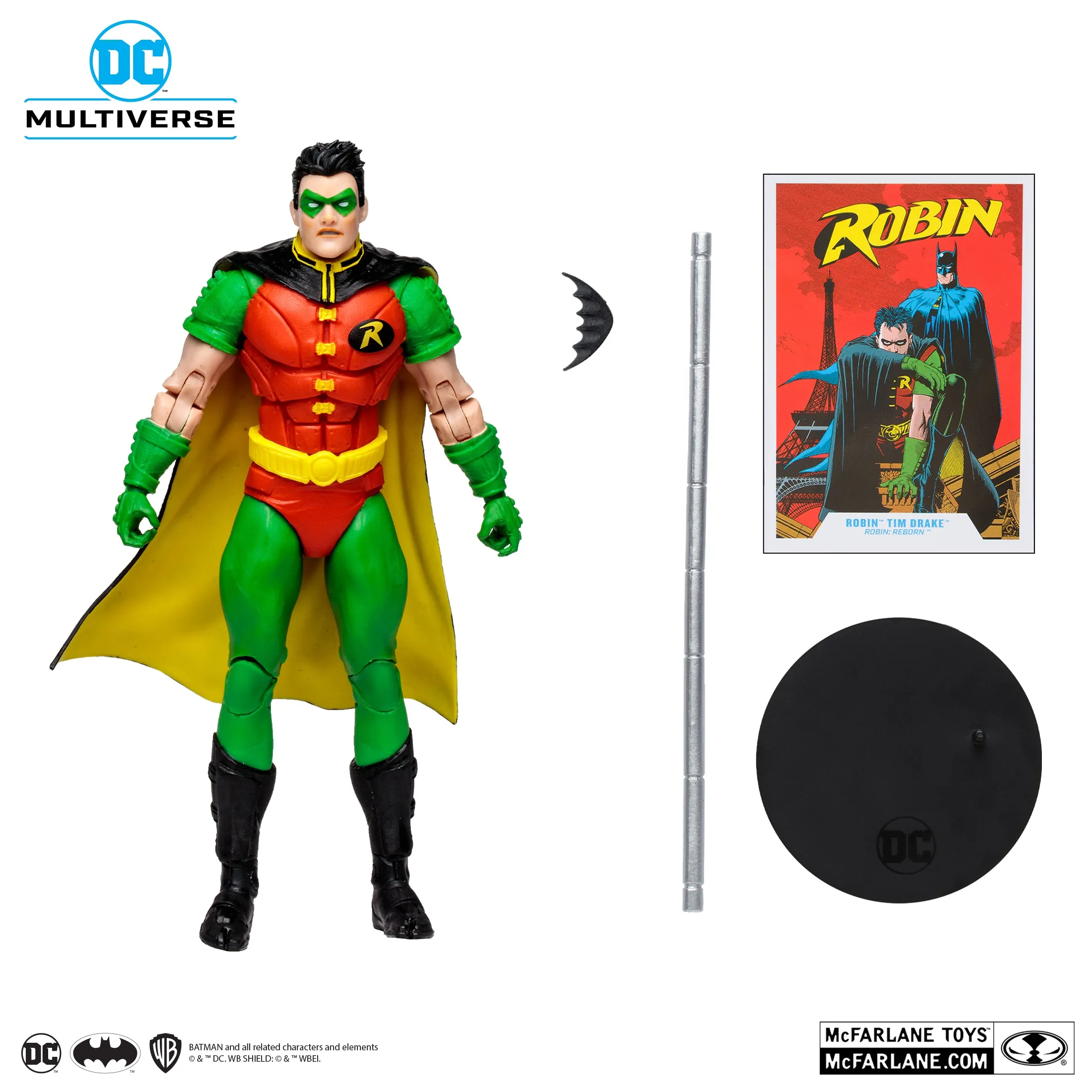 DC Multiverse Robin Tim Drake Robin: Reborn 7" Inch Scale Action Figure - McFarlane Toys