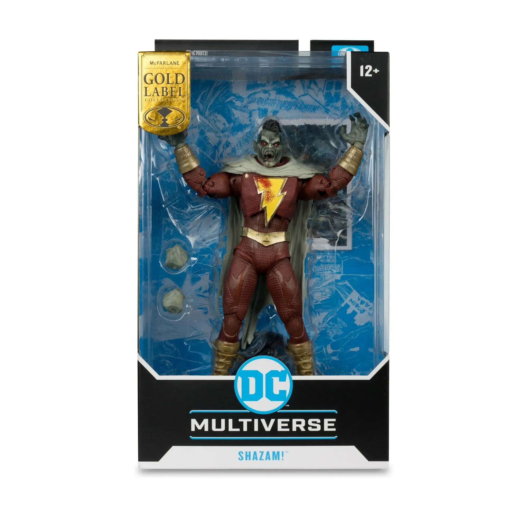 DC Multiverse Shazam (DC vs Vampires) Gold Label 7" Inch Scale Action Figure - McFarlane Toys (Walmart Exclusive)