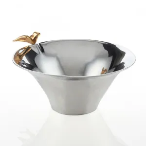 Dove Bowls Lg Silver/Gold -  Final Sale