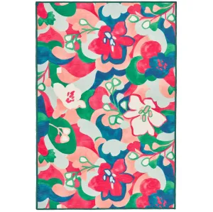 Dreamy Daisies Multi Machine Washable Rug