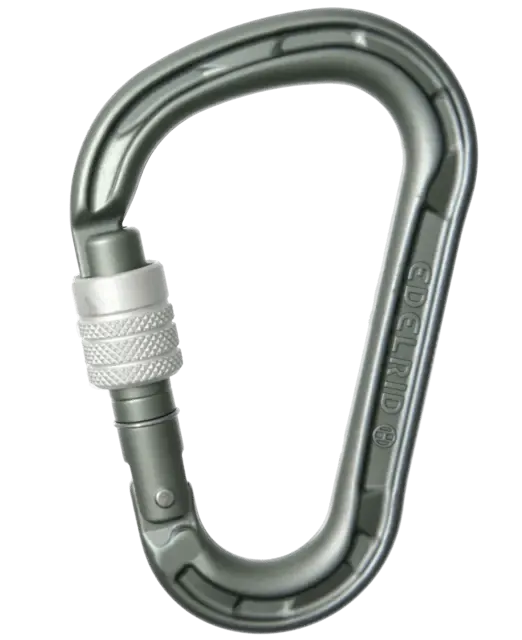 Edelrid HMS Magnum II Screw Gate Climbing Carabiner