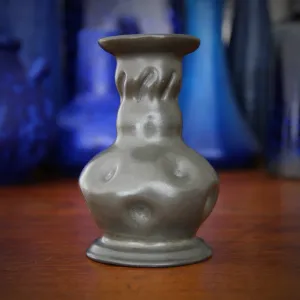 French Nouveau Pewter Vase