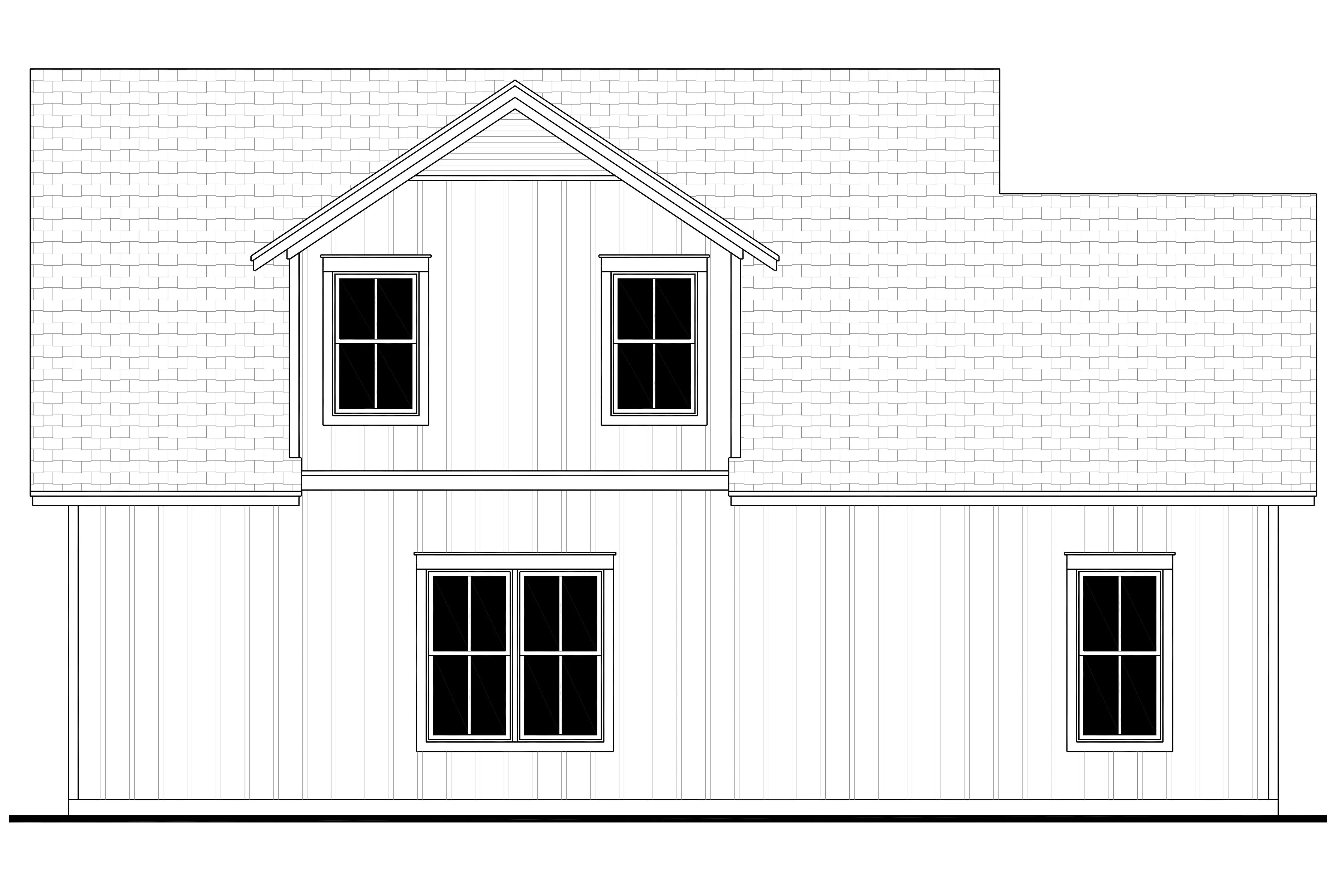 Functional Carriage House Plan with Spacious Garage and Cozy Living