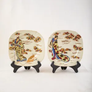 Gien Porcelain Plates c. 1875