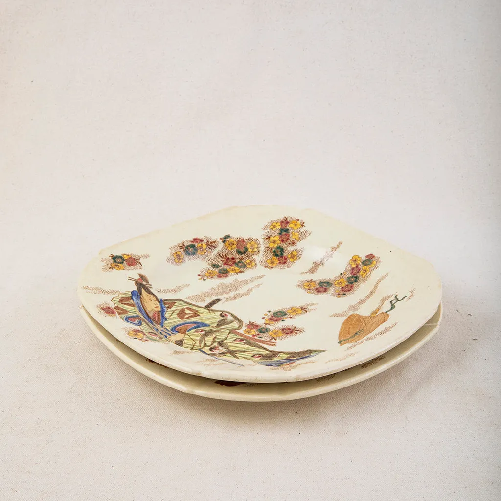 Gien Porcelain Plates c. 1875