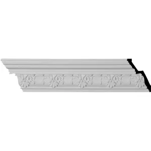 Hampshire Crown Moulding, 4 1/2"H x 3 1/2"P x 5 3/4"F x 94 1/2"L