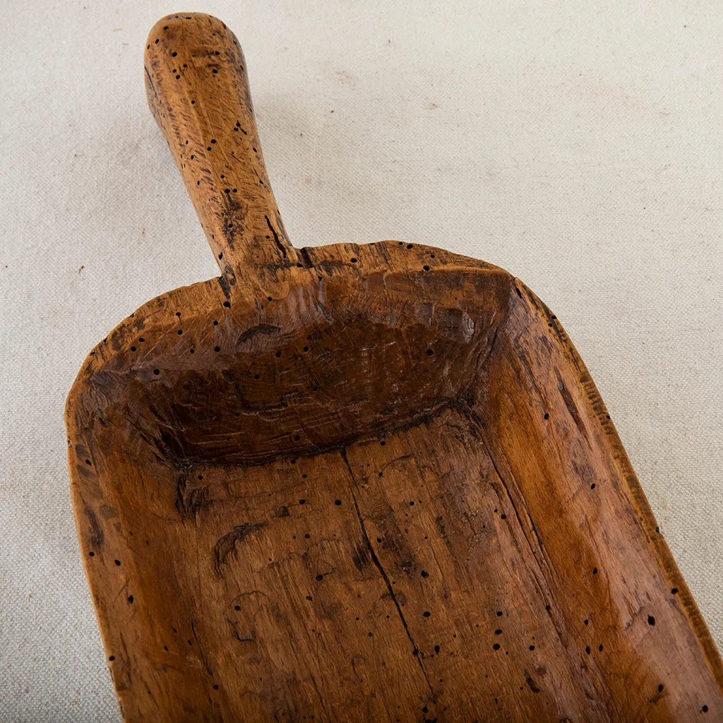 Hand Carved Hand Shovel