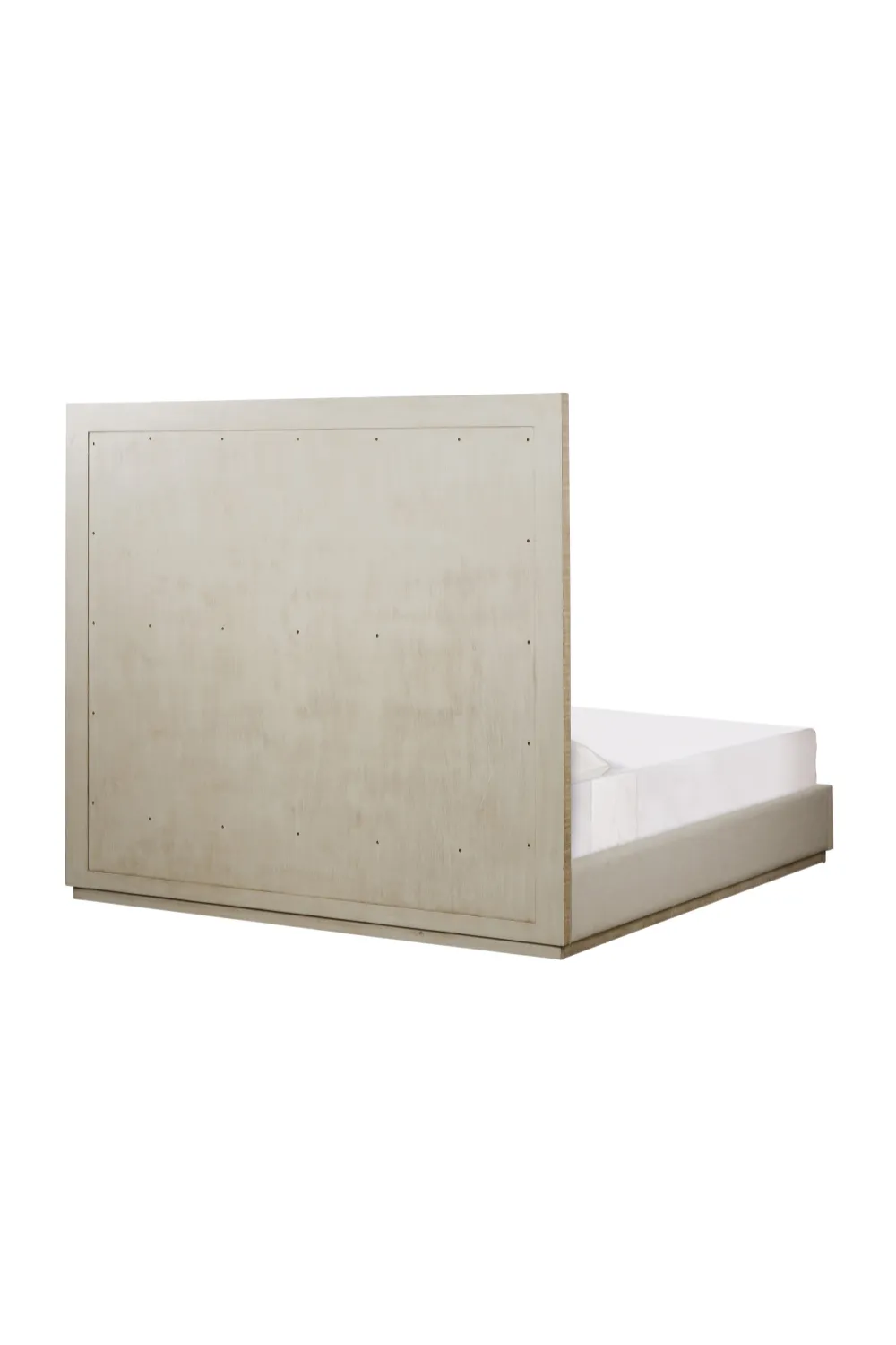 Ivory Textured Ash King Bed | Andrew Martin Raffles