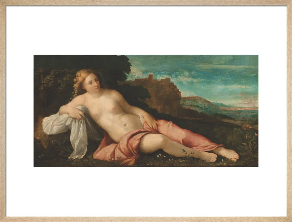 Jacopo Palma il Vecchio, Venus in a Landscape