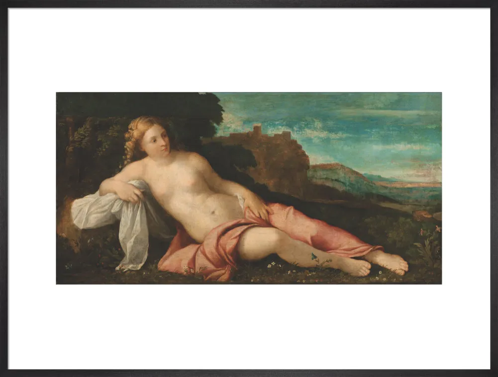 Jacopo Palma il Vecchio, Venus in a Landscape