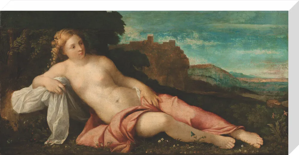 Jacopo Palma il Vecchio, Venus in a Landscape