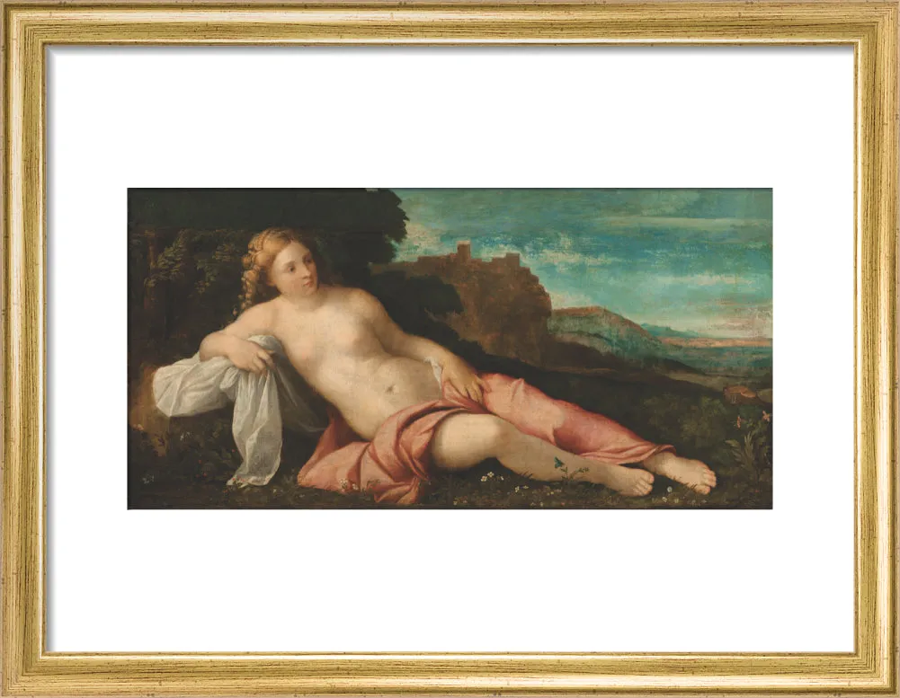 Jacopo Palma il Vecchio, Venus in a Landscape