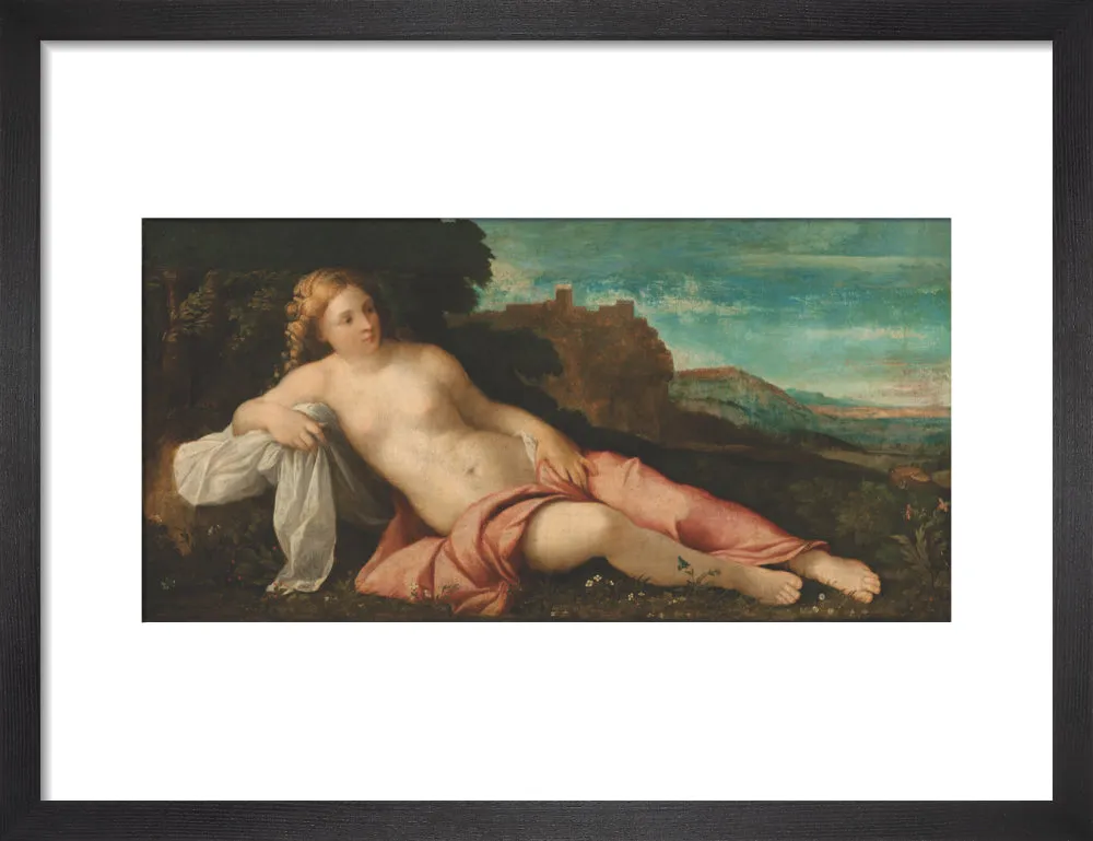 Jacopo Palma il Vecchio, Venus in a Landscape