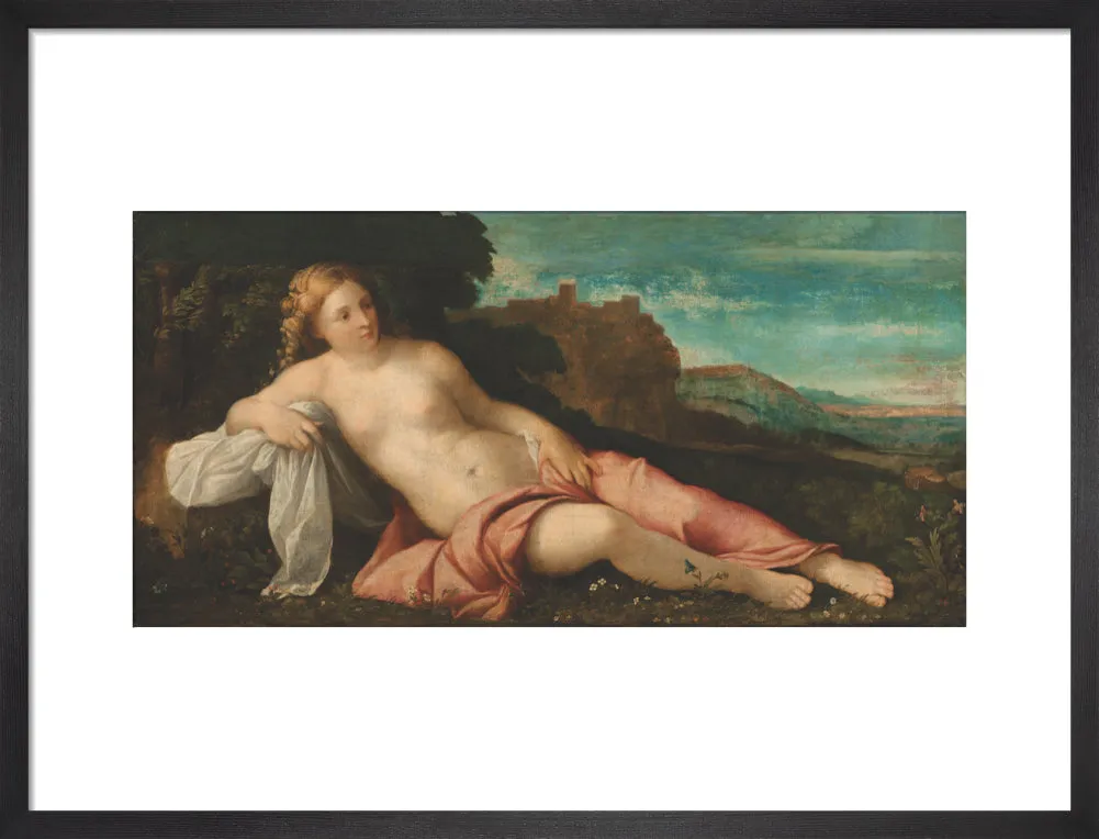 Jacopo Palma il Vecchio, Venus in a Landscape