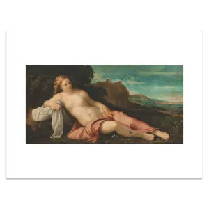 Jacopo Palma il Vecchio, Venus in a Landscape