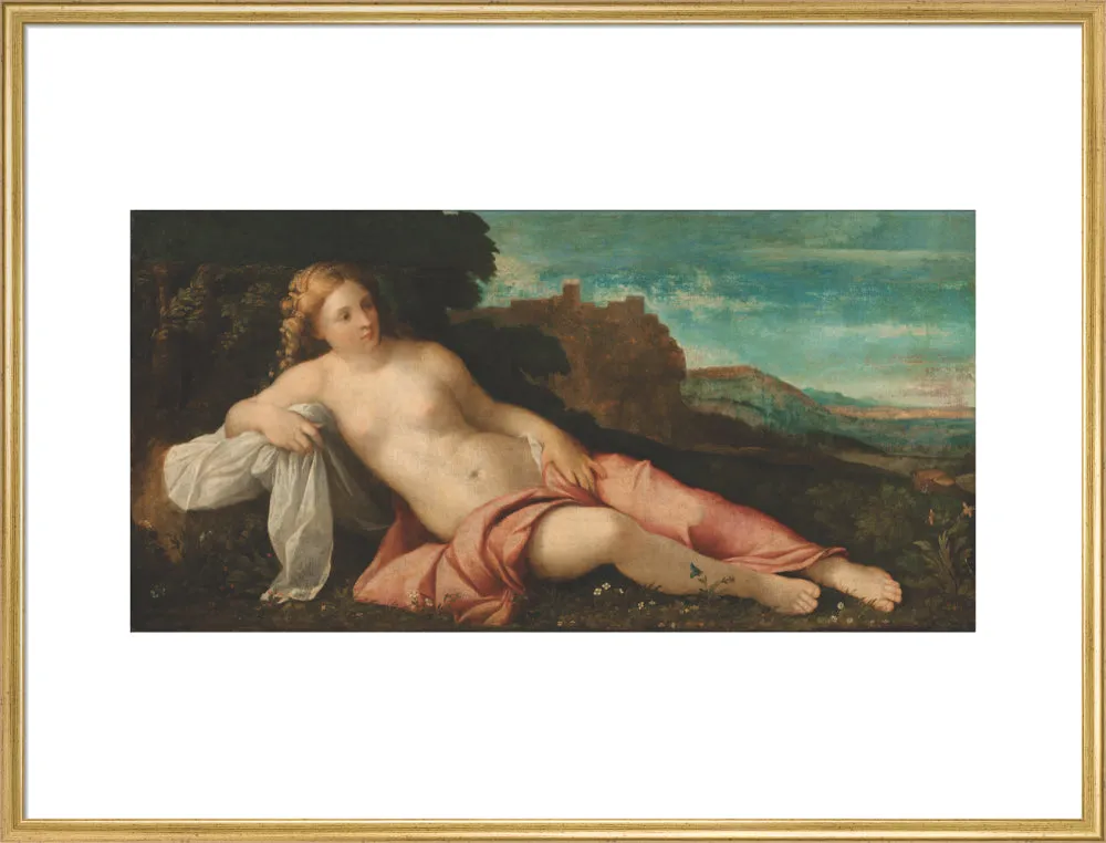 Jacopo Palma il Vecchio, Venus in a Landscape