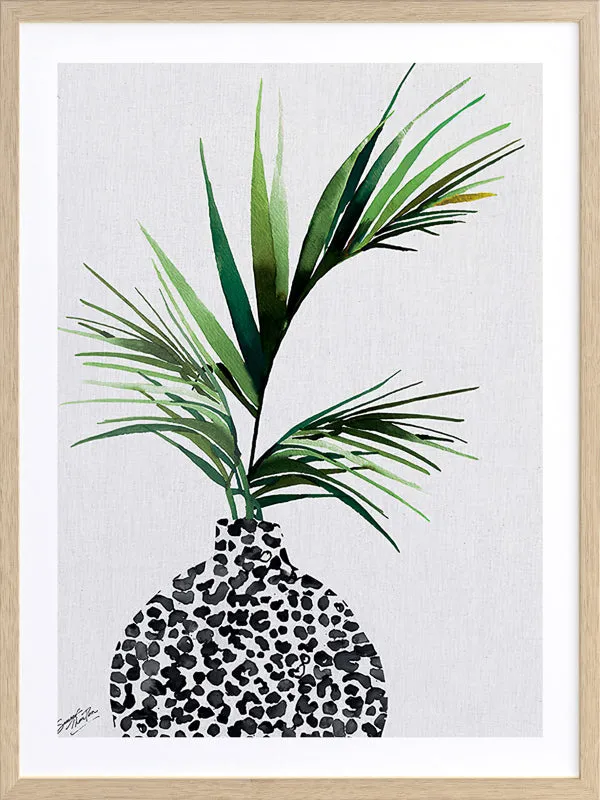 Jungle Palm Framed Art Print