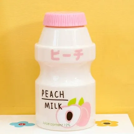 Kawaii Cute Fruity Milk Water Bottle