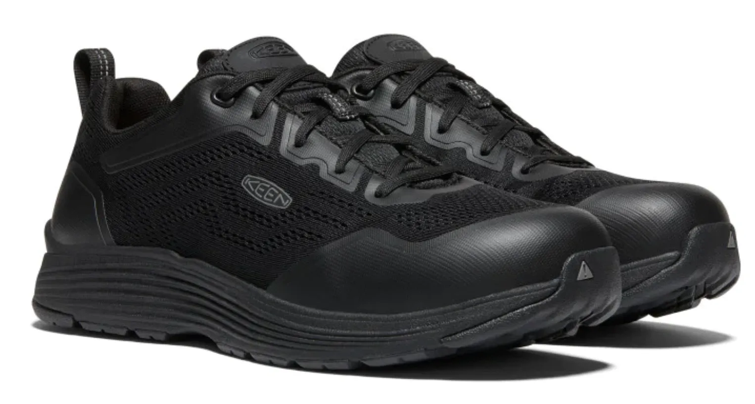 Keen Utility Mns Sparta Ii Safety Toe Work Shoe Black