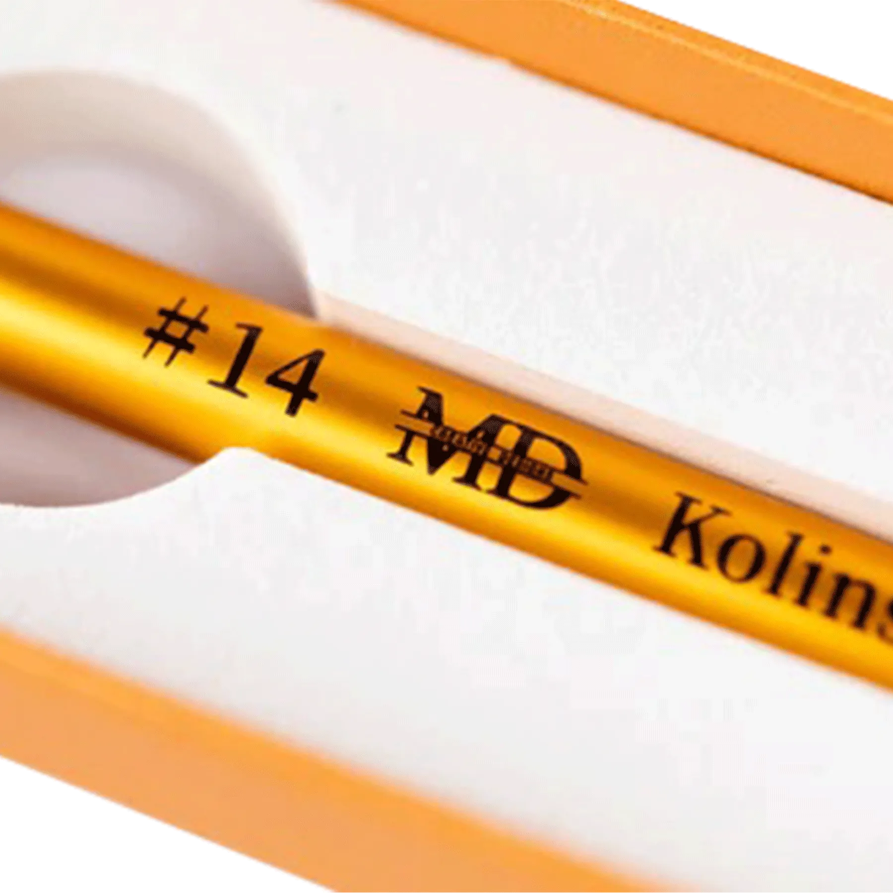 Kolinsky Brush #14 Aluminum Handle