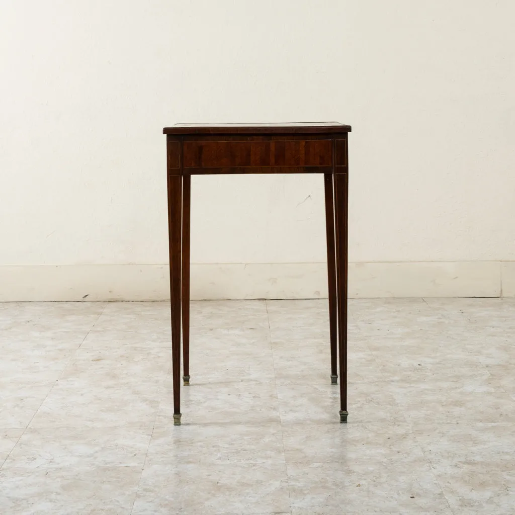 Marquetry Side Table