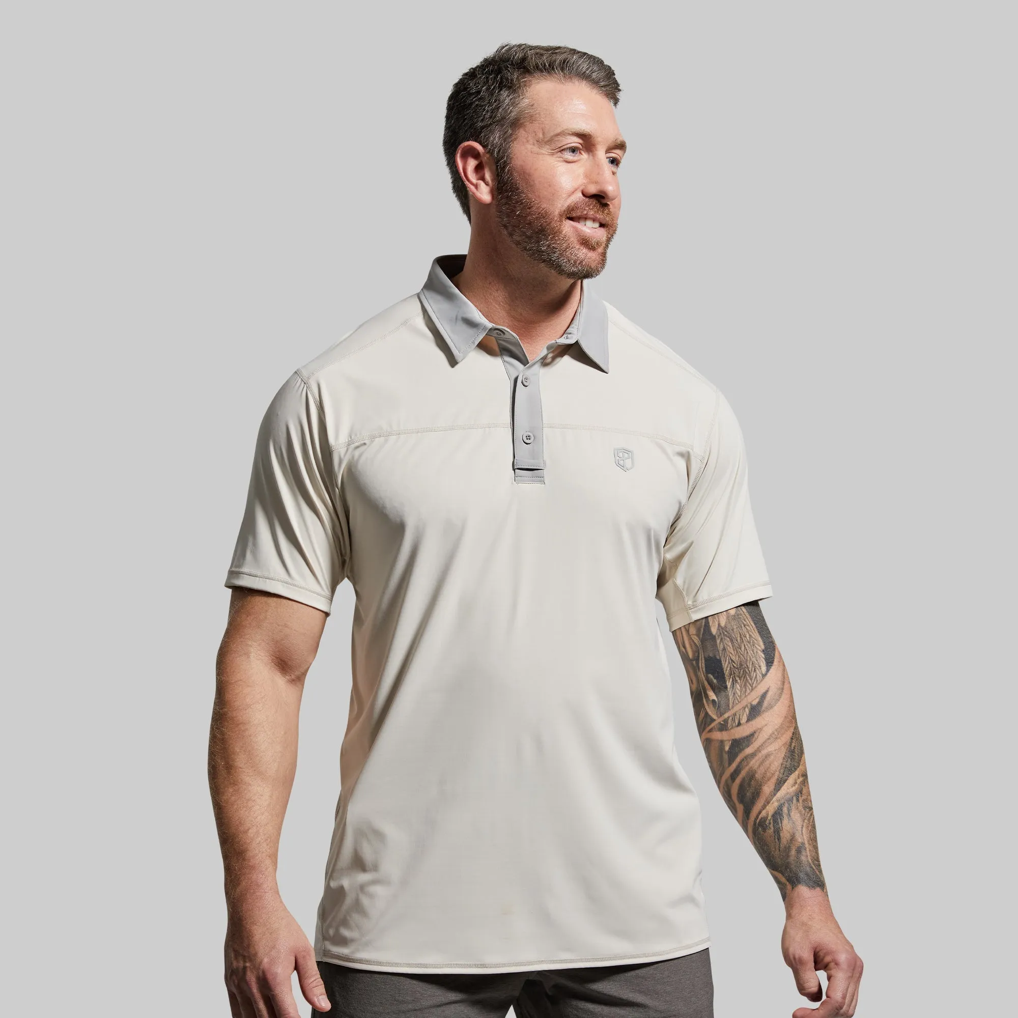 Men's Tek Polo (Sand)